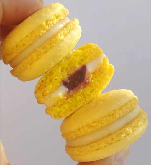 macarons de colores